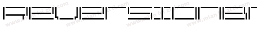 ReversionBroken Light字体转换